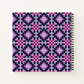 Donkerpixelpatroon Notitieboek (Achterkant)