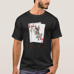 Donkerpoker voor online en live spelers t-shirt