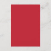 Donkerrode Abstracte Kunst | Moderne Wanddecoratie Informatiekaartje (Achterkant)