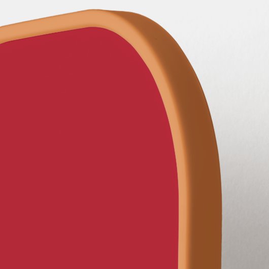 Donkerrode achtergrond pickleball paddle (Links Detail)