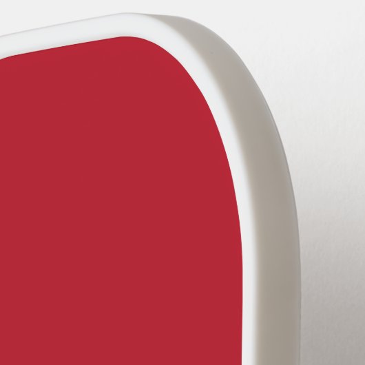 Donkerrode achtergrond pickleball paddle (Links Detail)