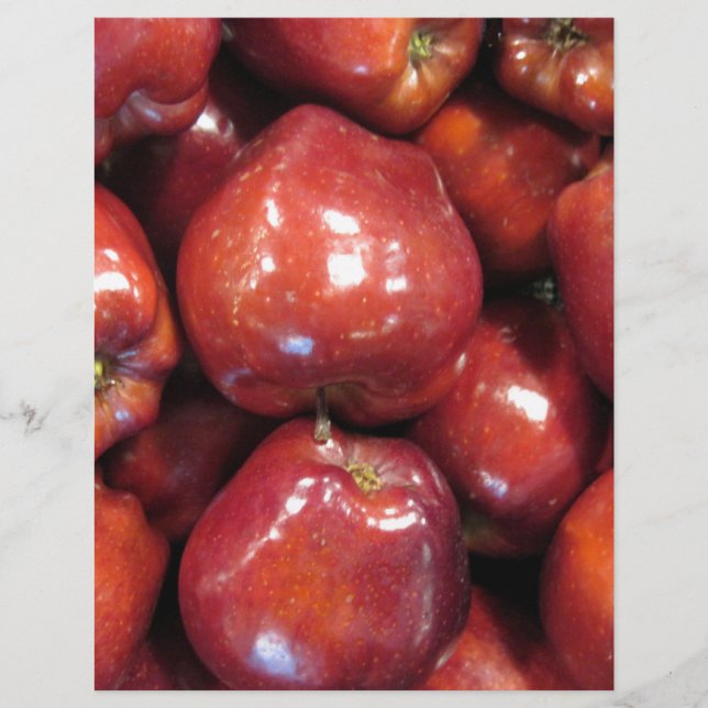 Donkerrode appels (Voorkant)