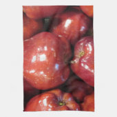 Donkerrode appels theedoek (Verticaal)
