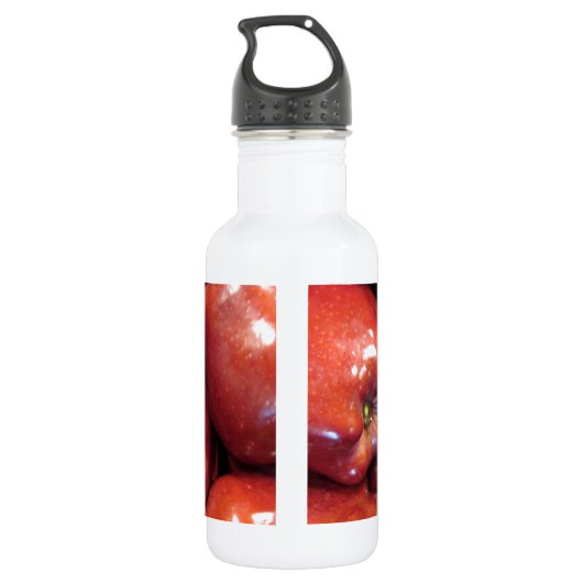 Donkerrode appels waterfles  (Achterkant)