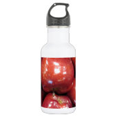 Donkerrode appels waterfles  (Voorkant)