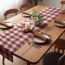 Donkerrode boerderij Buffalo Plaid