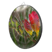 donkerrode diepte dartbord (Voorkant Rechts)