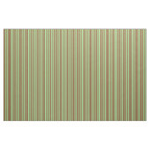 Donkerrode en groene lijnen stof (Yard (91,4 cm))