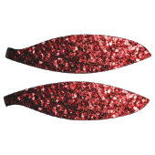 Donkerrode faux glitter sparkles bling basketbal (Panelen)