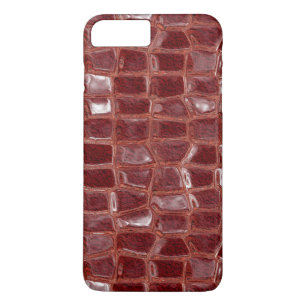 Donkerrode glazen stenen abstract geometrisch patr Case-Mate iPhone case