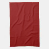 Donkerrode keukenhanddoek (Verticaal)