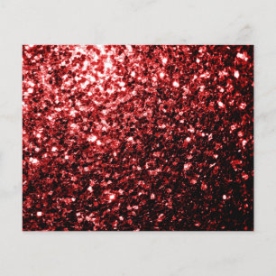 Donkerrode namaak Glitter glinstert Glamour Flyer