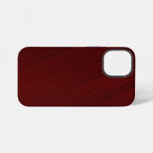 Donkerrode rode achtergrondtextuur iPhone hoesje (Achterkant horizontaal)