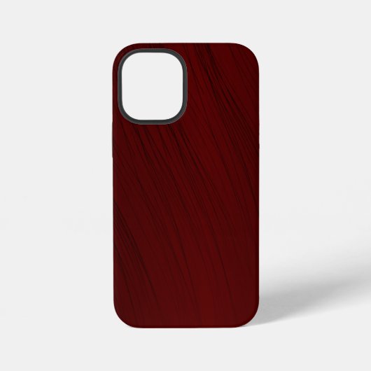 Donkerrode rode achtergrondtextuur iPhone hoesje (Achterkant)