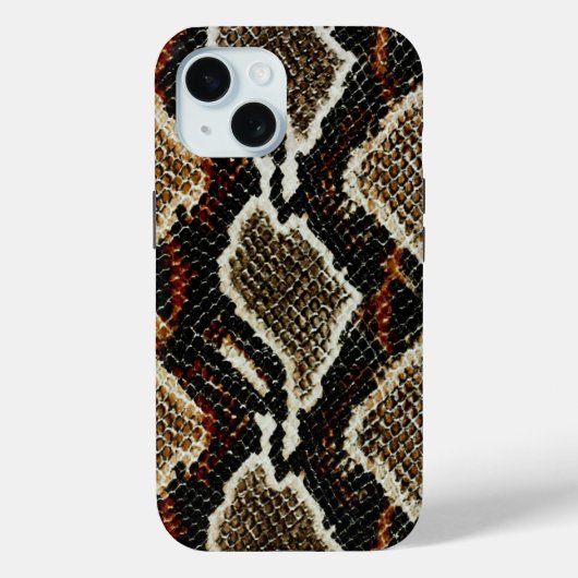 donkerrode rode, rode, rode, rode, slangenhuid Case-Mate iPhone case (Achterkant)