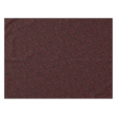 Donkerrode roodrover — Glitter Print Tafelkleed (Voorkant (Horizontaal))