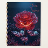 Donkerrode Roos Planner (Voorkant)