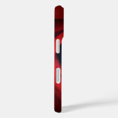 Donkerrode roos van dichtbij Case-Mate iPhone case (Achterkant / Rechts)