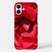 Donkerrode rozenbardou Case-Mate iPhone case (Achterkant)