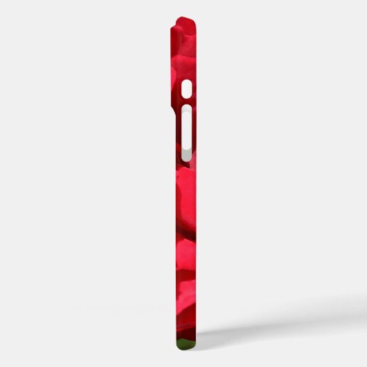 Donkerrode rozenbardou Case-Mate iPhone case (Achterkant / Links)