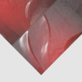 donkerrode, ruw plastic textuur tissuepapier (Detail)