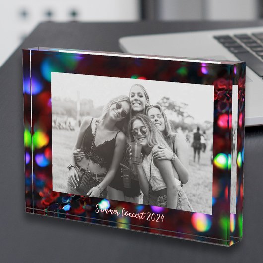 donkerrode sprankeling fotoblokken