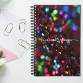 donkerrode sprankeling planner