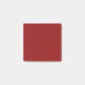 Donkerrode, vaste kleur post-it® notes (Voorkant)
