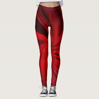 Donkerrode Vector Abstracte Heldere Textuur Leggin Leggings