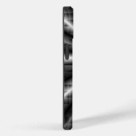 Donkerroestvrij stalen mozaïek Case-Mate iPhone case (Achterkant / Rechts)