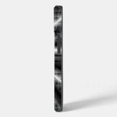 Donkerroestvrij stalen mozaïek Case-Mate iPhone case (Achterkant / Links)