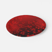 Donkerrood Bord ontwerp (Gekanteld)