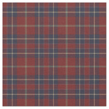 Donkerrood en marineblauw rustiek geruite