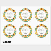 Donkerrood en Paars moderne Abstracte Zaken Ronde Sticker (Vel)