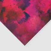 Donkerrood en Paars vet en modern Abstract Tissuepapier (Detail)