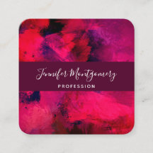 Donkerrood en Paars vet en modern Abstract