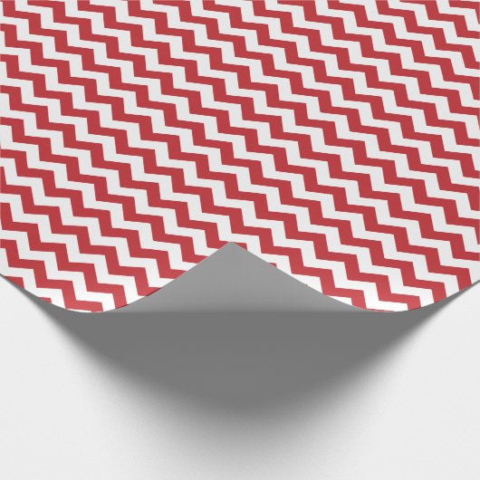 Donkerrood en wit papier voor het verpakken van ka (Hoek)