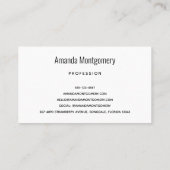 Donkerrood glam met laag satin Abstract ontwerp Visitekaartje (Achterkant)