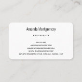 Donkerrood glam met laag satin Abstract ontwerp Visitekaartje (Achterkant)