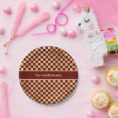 Donkerrood Gold-gecertificeerd Bord (Feest)