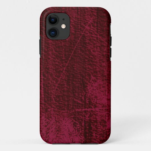 Donkerrood grijze achtergrond grafisch ontwerp Case-Mate iPhone case (Achterkant)