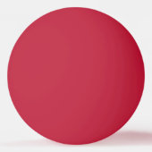 Donkerrood hart namaak glitters glinsteringen pingpongbal (Achterkant)