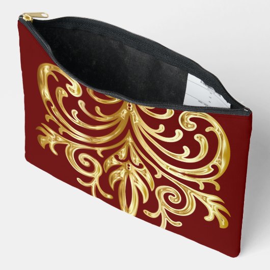 Donkerrood, Kerstcadeaus Authority® Large Etui (Open)