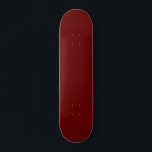 Donkerrood kleurenbord persoonlijk skateboard<br><div class="desc">Donkerrood kleurenskateboard. Gewoon donkerrood. Dek Vaste donkerrode kleur. Schaats donkerrood.</div>