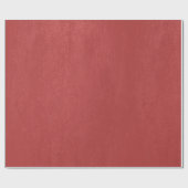 Donkerrood lederen patroon cadeaupapier (Vlak)