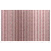 Donkerrood & Lichtgrijs Scheve Strepen Stof (Fat Quarter)
