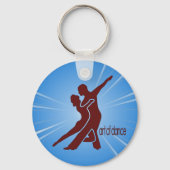 Donkerrood Logo Sleutelhanger (Voorkant)