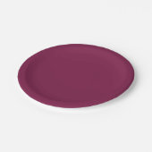 Donkerrood/maroon papieren bord (Gekanteld)