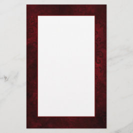 Donkerrood papier voor het schrijven van donkerroo