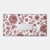 Donkerrood  Roos Bureaumat (Keyboard & Muis)